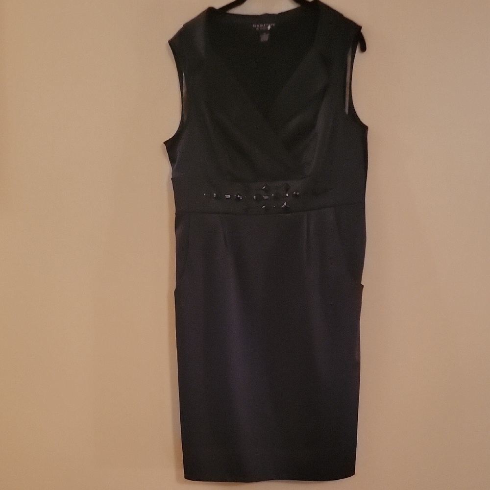 Elegant Black Sleeveless Dress